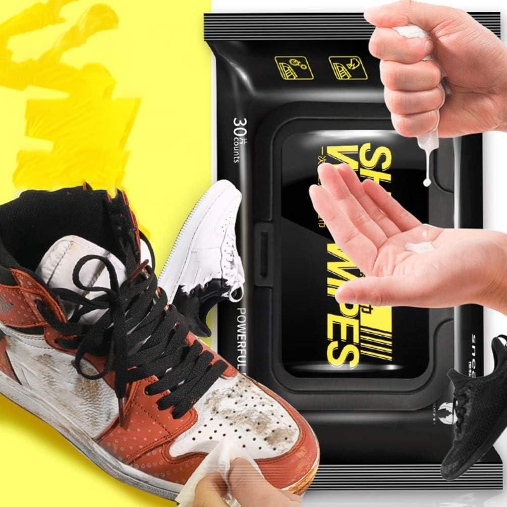 Natural Sneaker & Shoe Cleaner Wipes – Pack of 80