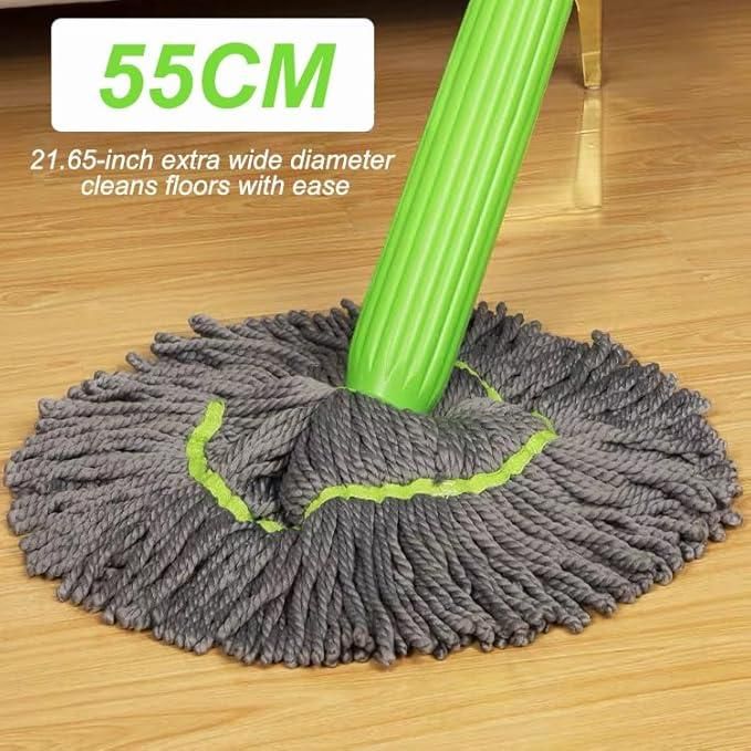 Self-Twisting 360° Rotating Mop – Easy Cleaning with No Mess
