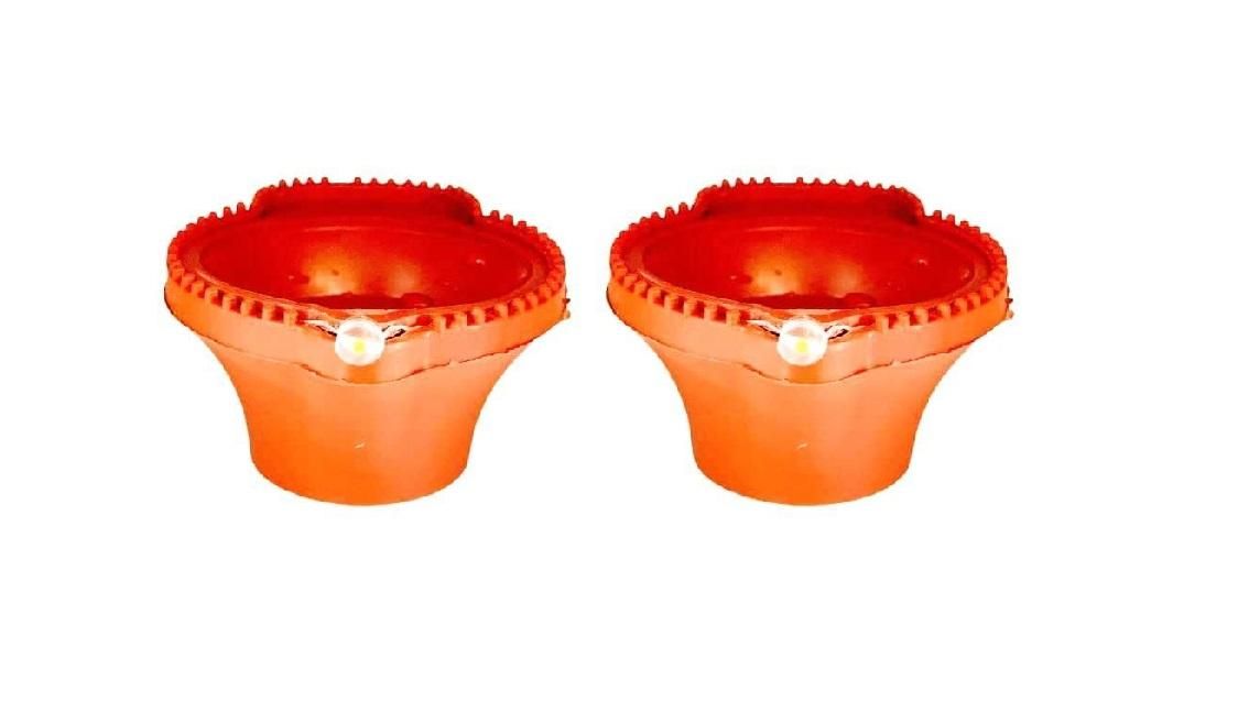 LED Water Sensor Diyas – Ambient Decorative Lights (Pack of 6/12/18/24)