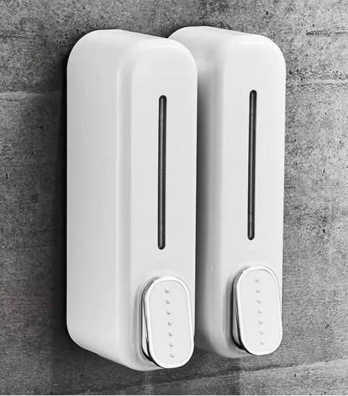 Wall-Mounted Manual Soap Dispenser – Press & Clean Design