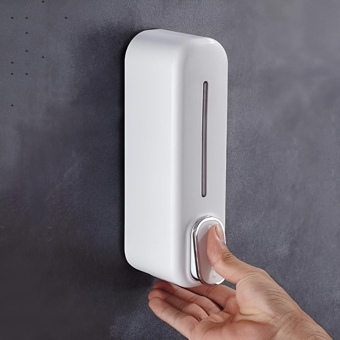 Wall-Mounted Manual Soap Dispenser – Press & Clean Design