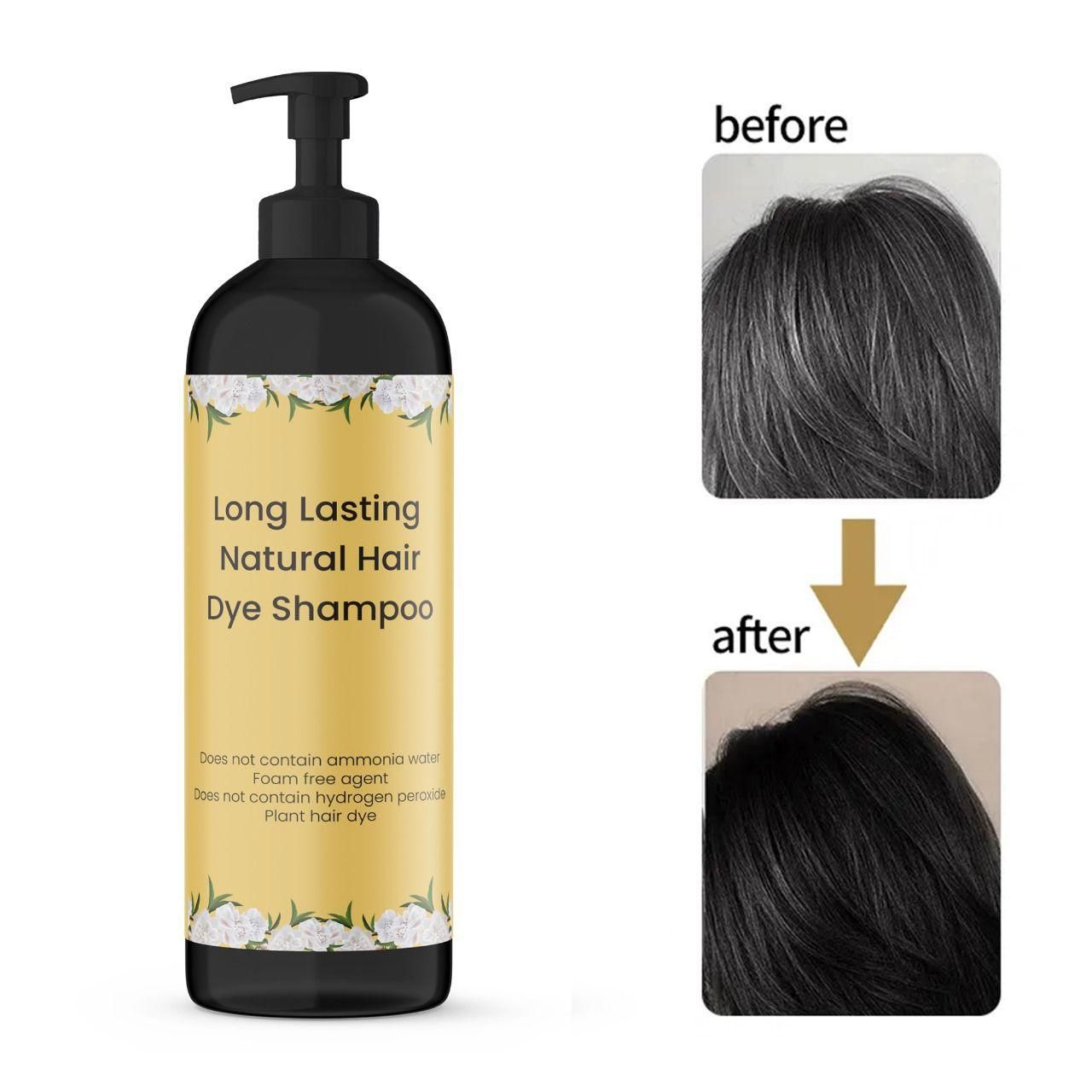 Long Lasting Natural Hair Dye Shampoo – 100ML
