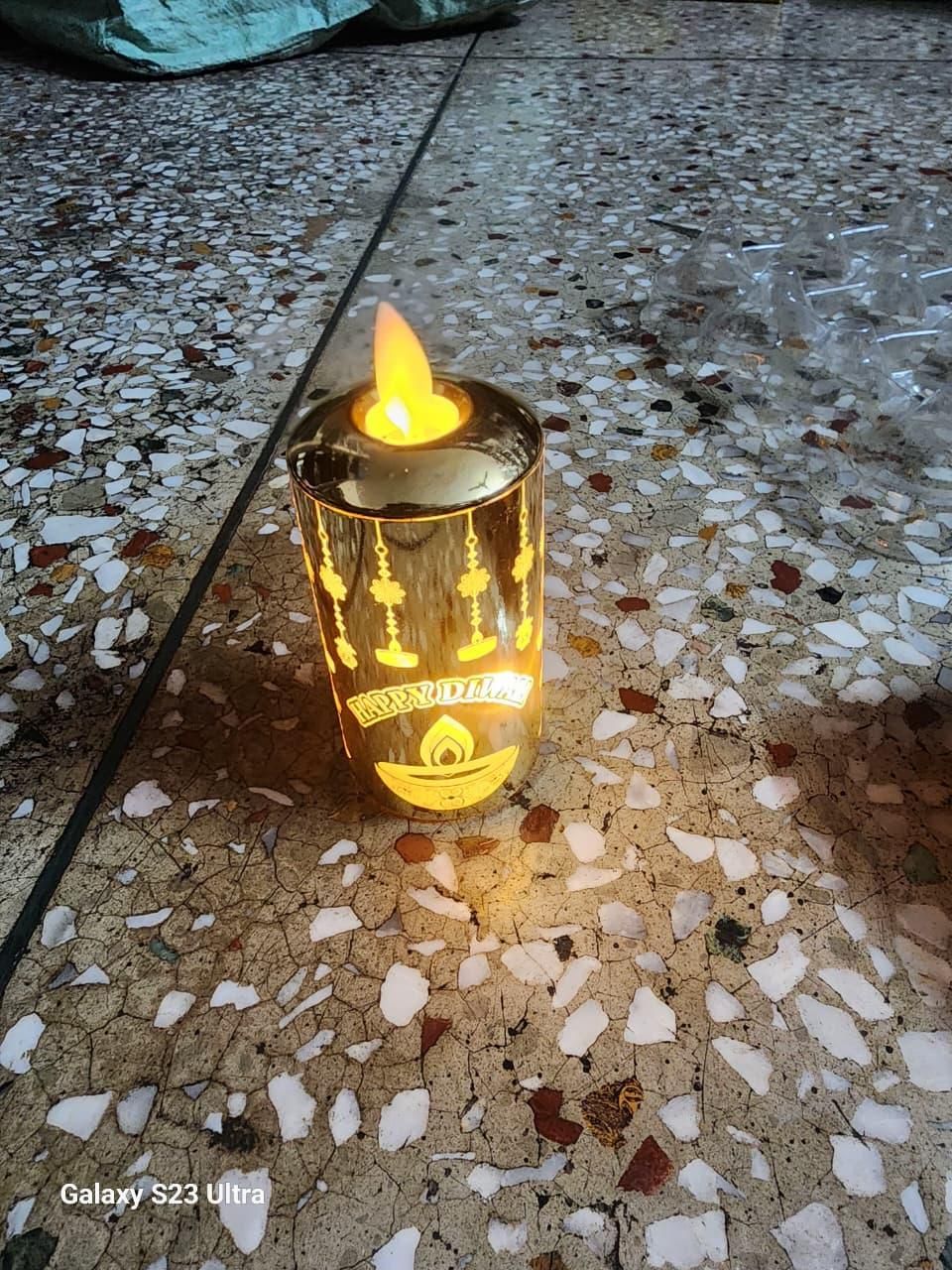 Realistic Moving Flame LED Light – Warm & Cozy Ambience