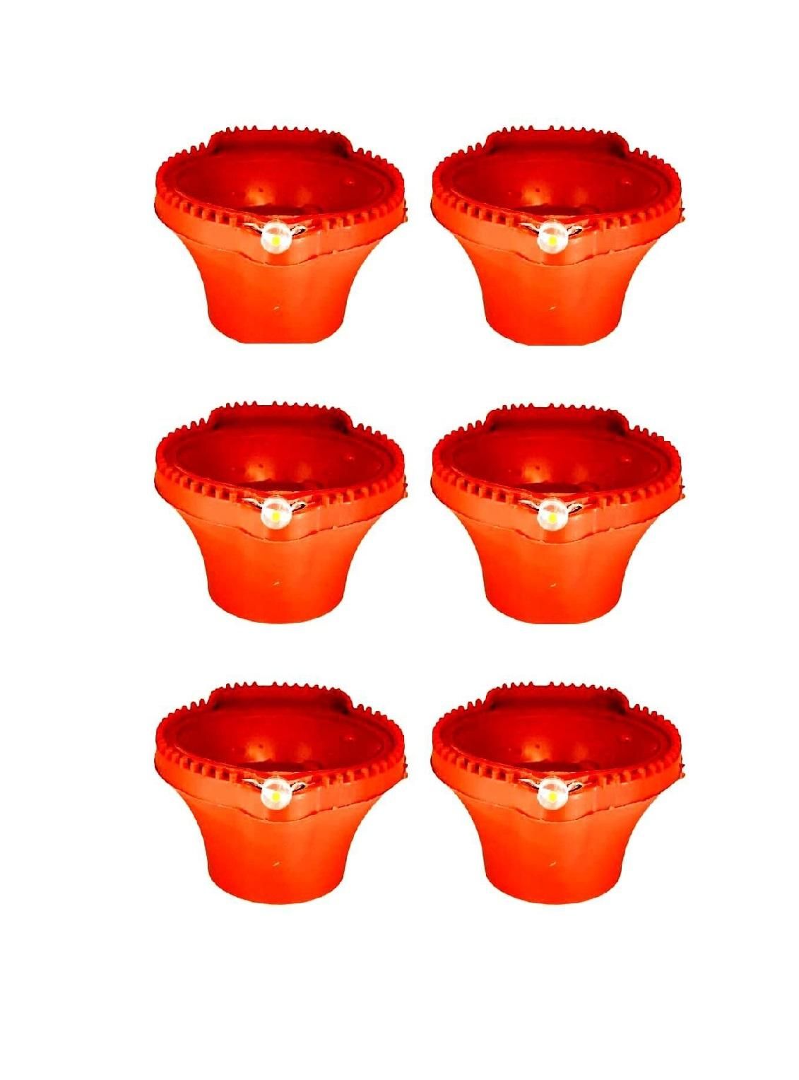 LED Water Sensor Diyas – Ambient Decorative Lights (Pack of 6/12/18/24)