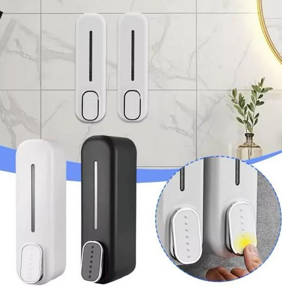 Wall-Mounted Manual Soap Dispenser – Press & Clean Design