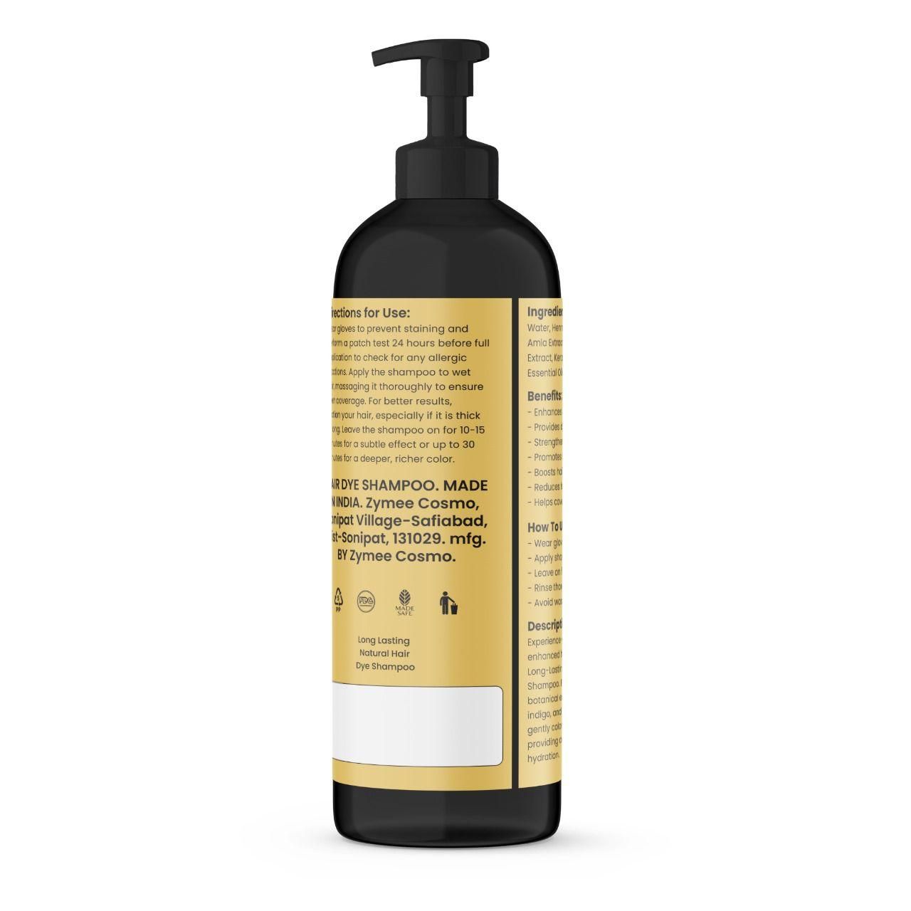 Long Lasting Natural Hair Dye Shampoo – 100ML