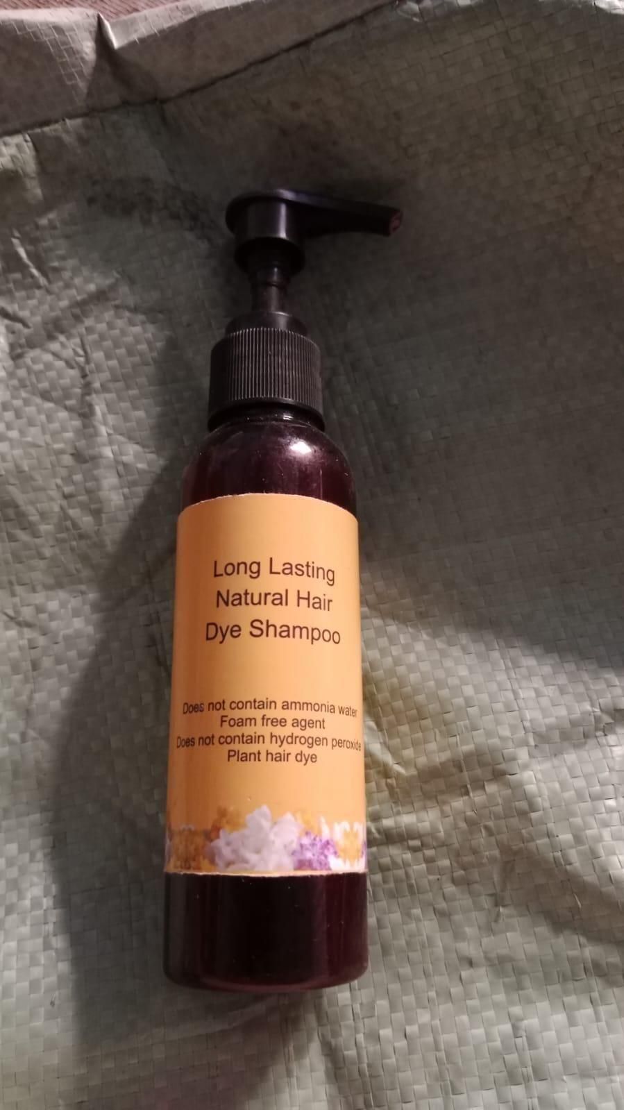 Long Lasting Natural Hair Dye Shampoo – 100ML