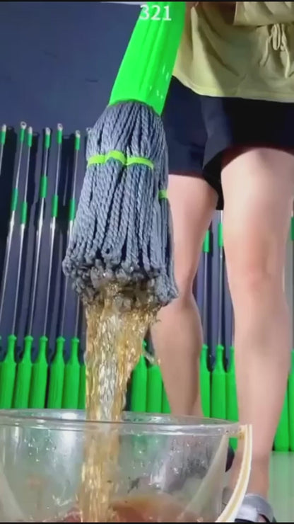 Self-Twisting 360° Rotating Mop – Easy Cleaning with No Mess