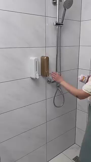 Wall-Mounted Manual Soap Dispenser – Press & Clean Design